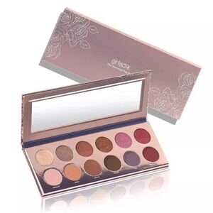 Girlactik The Essential Palette 12 Pan Eyeshadow Matte Shimmer Neutral Berry New